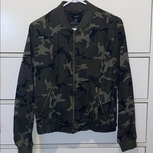 Camo Bomber Jacket